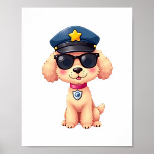 Chihuahua Bike Bicycle Hund Cycling Poster