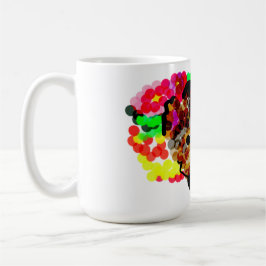 Chihuahua blommor kaffemugg