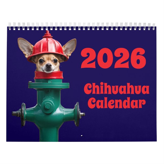 Chihuahua Calendar Kalender (Omslag)