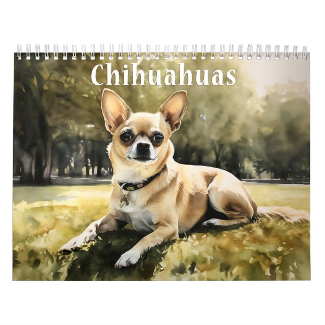 Chihuahua Calendar, varje år Kalender (Omslag)