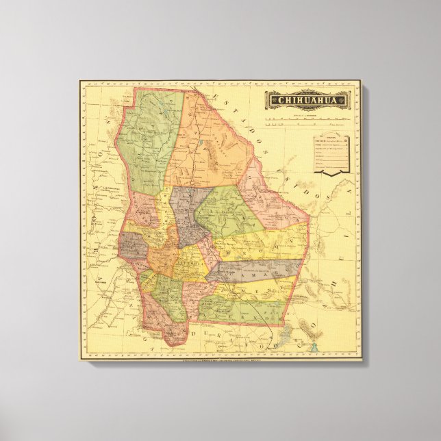 Chihuahua Canvastryck (Framsida)