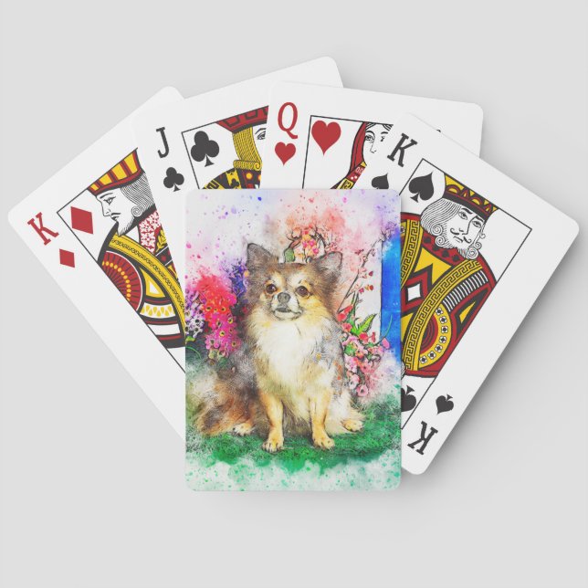 Chihuahua Casinokort (Baksidan)