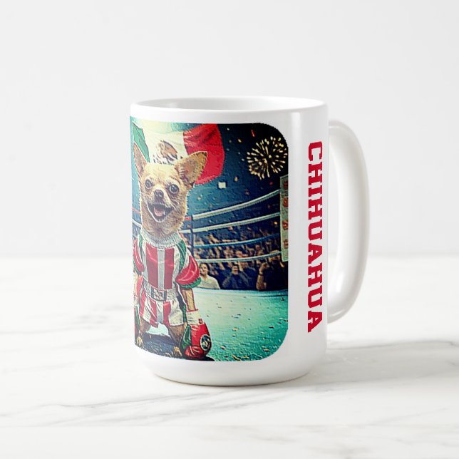 CHIHUAHUA CHAMPION KAFFEMUGG (Framsida höger)