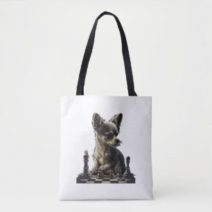Chihuahua Chess Chess Player Board Queen Tygkasse