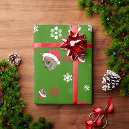 Chihuahua Chi Santa Hat Presentpapper