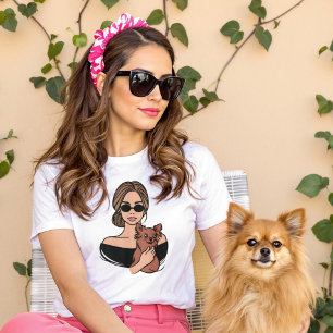Chihuahua Chic Hund älskare Shirt T