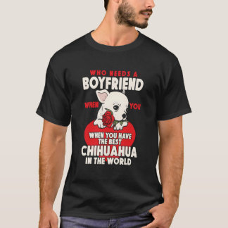 Chihuahua Chihuahueã±O Vem Behöver En Vän När Du T Shirt