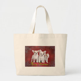 chihuahua christmas jumbo tygkasse