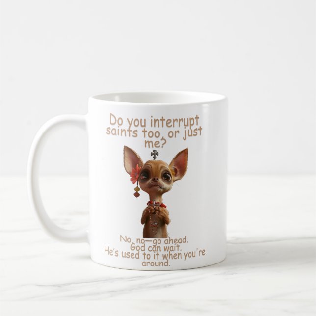 Chihuahua Coffee Mugg (Vänster)