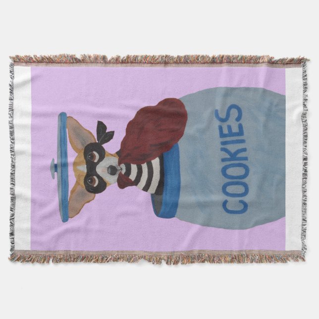 Chihuahua Cookie Thief Filt (Framsidan)