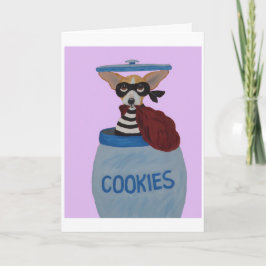 Chihuahua Cookie Tjuv Kort