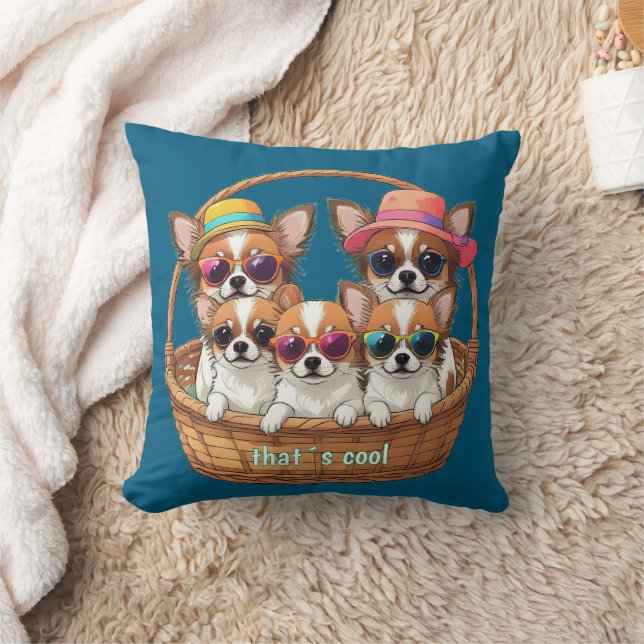 Chihuahua Coole Welpen Kudde (Filt)