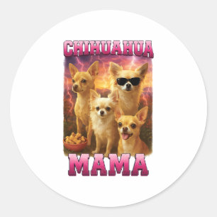 Chihuahua Copy Runt Klistermärke