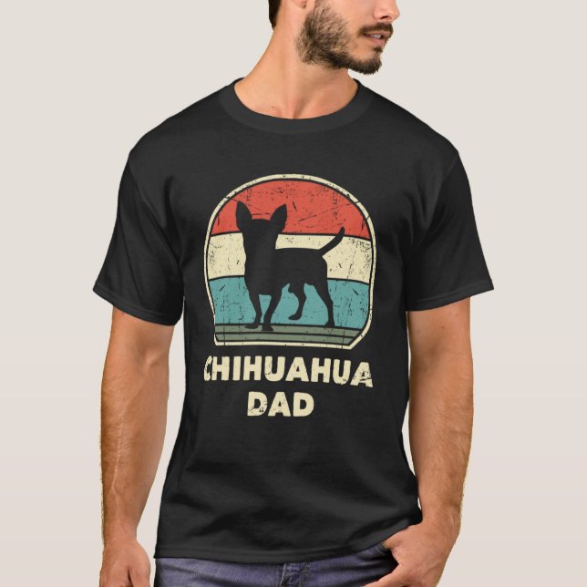 Chihuahua Dad  Dog  Men  Chihuahua Dog Daddy T Shirt (Framsida)