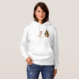 Chihuahua Den fina julen Hund med Träd T Shirt