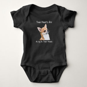 Chihuahua, deras hjärtan är lika stora som deras h t shirt