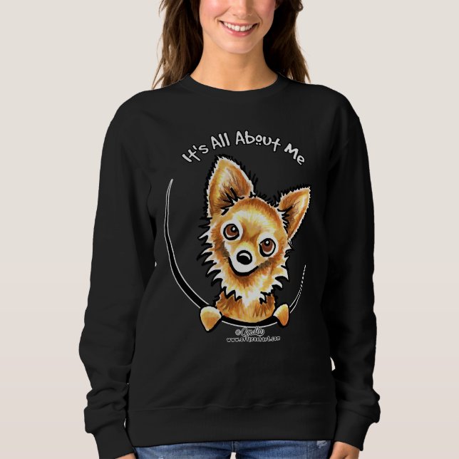 Chihuahua, det handlar om mig Passande T Shirt (Framsida)