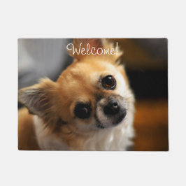 Chihuahua Door Mat Välkommen Lägg till bild