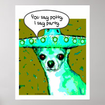 Chihuahua - du säger Potty, jag säger Party