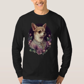 Chihuahua  English Lady Women Dress Dog Great Brit T Shirt