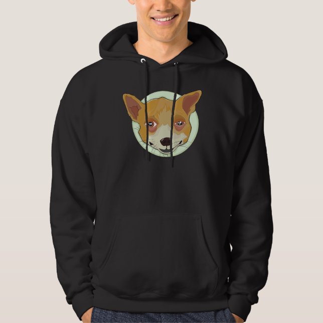 Chihuahua Essential Hoodie (Framsida)