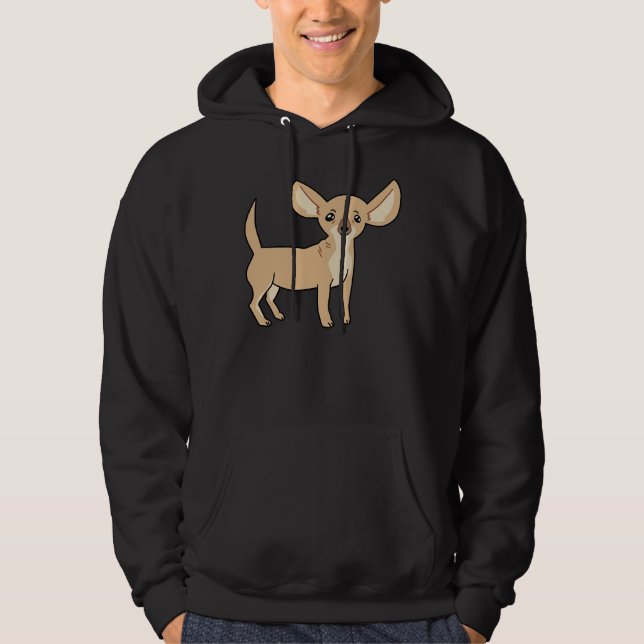 Chihuahua Essential Hoodie (Framsida)