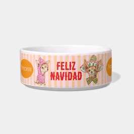 Chihuahua Feliz Navidad Lycklig Howlidays hund