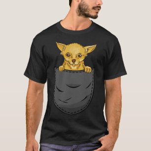 Chihuahua-fickor Roliga djur-fickor T Shirt