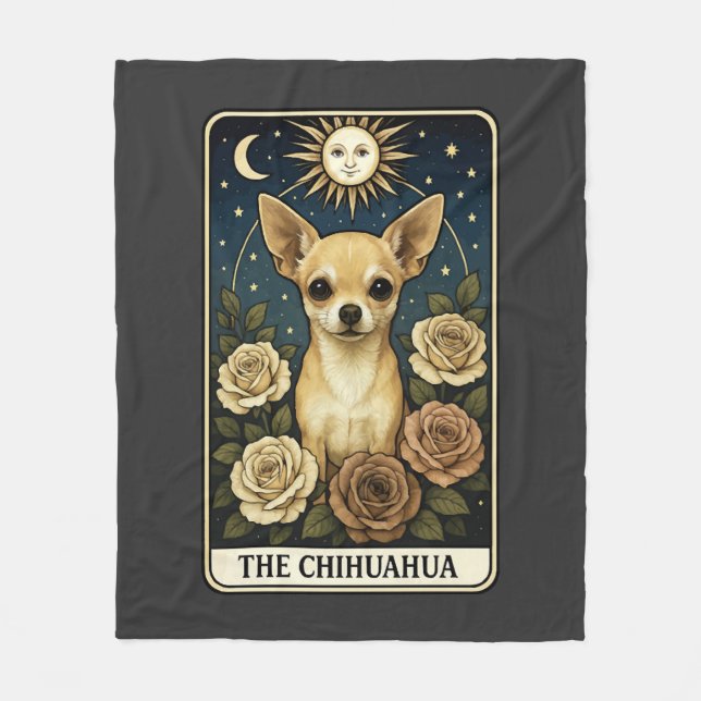 Chihuahua Fleecefilt (Framsidan)