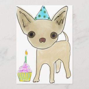 Chihuahua-födelsedagskort Kort