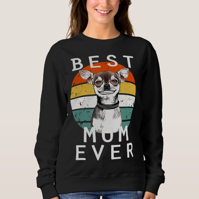 Chihuahua för Mamma T Shirt (Framsida)