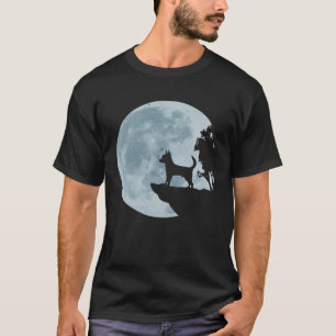 Chihuahua Full Moon Cute Hund Kärlek Mystic T Shirt