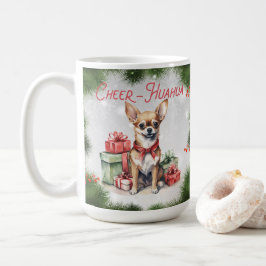 Chihuahua Funny jul Hund Coffee Mugg