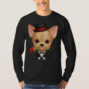 Chihuahua gentleman t shirt