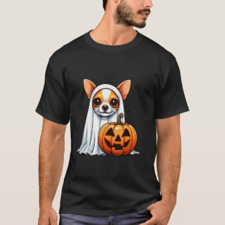 Chihuahua Ghost Pumpkin Halloween Fall Costume T S T Shirt