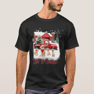 Chihuahua God jul Låt det snöa T Shirt