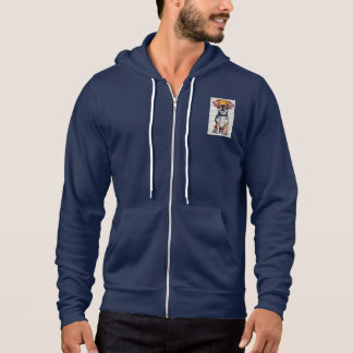 CHIHUAHUA GUYS ULL ZIP UP JOGGARE HOODIE TRÖJA