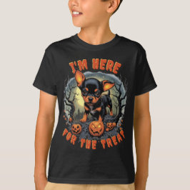 Chihuahua Halloween Kids Tee: Spooktacular Roligt T Shirt