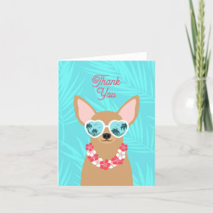 Chihuahua Hawaiian 4 tum x 5,6-tums, tillsatt tack Kort