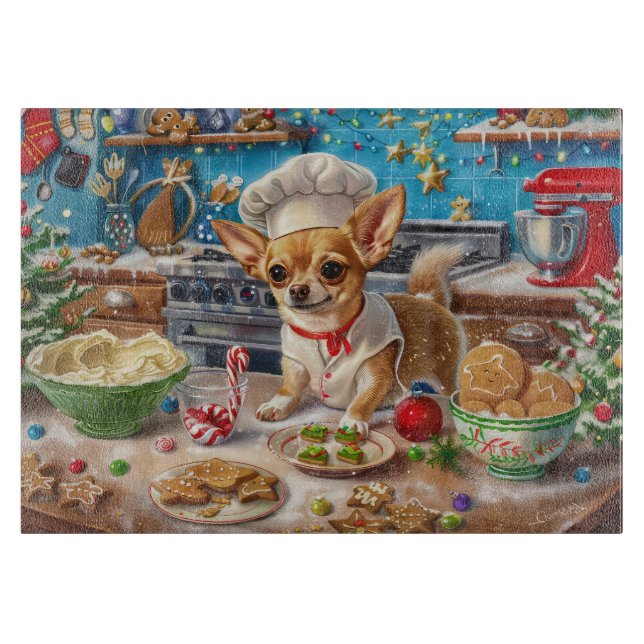 Chihuahua Helgdag Baking: God jul (Framsidan)