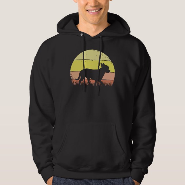 Chihuahua Hund älskare Hoodie (Framsida)