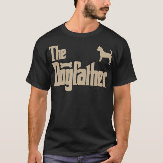 Chihuahua Hund älskare presenterar Dogfather Manar T Shirt