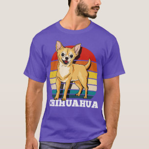 Chihuahua Hund älskare Retro T Shirt