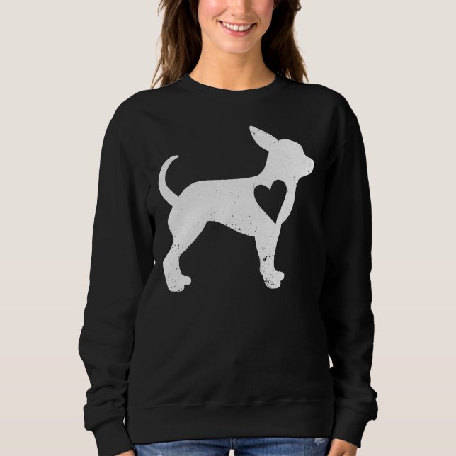 Chihuahua Hund älskare T Shirt (Framsida)