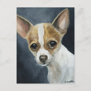 "Chihuahua" Hund Art-vykort Vykort