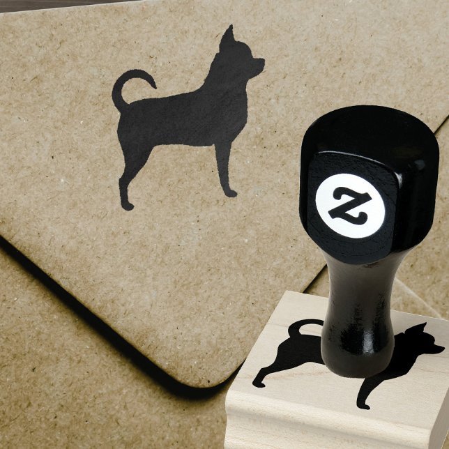 Chihuahua Hund aveln Silhouette Stämpel (Skapare uppladdad)