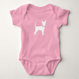 Chihuahua Hund Baby Shower Rosa Girl T Shirt