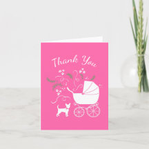 Chihuahua Hund Baby Shower Rosa Girl