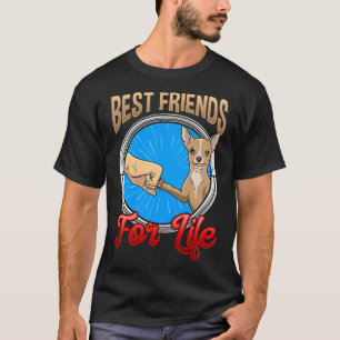 Chihuahua Hund Best Friends Animal Kärlek T Shirt
