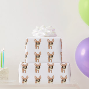 Chihuahua Hund Design Presentpapper